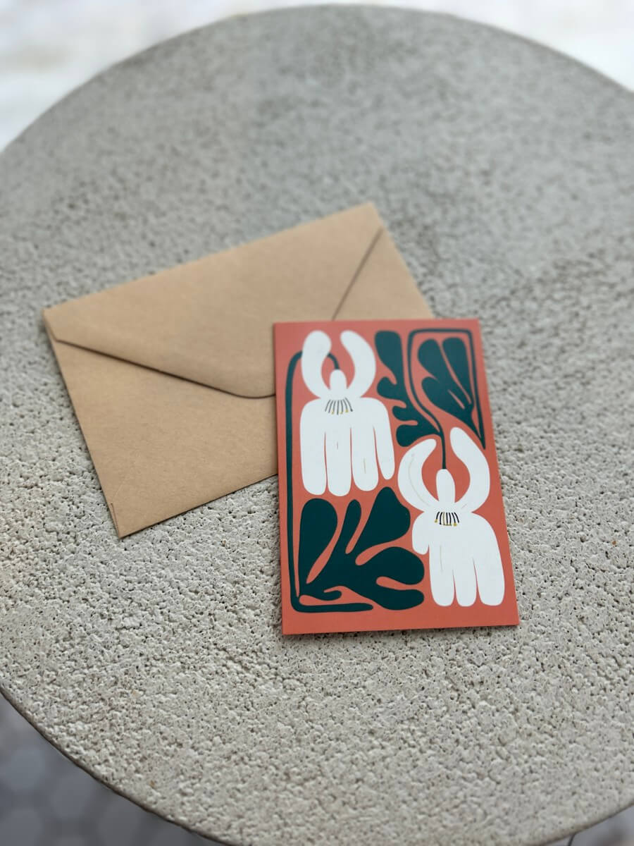 Carte de souhaits - Inspiration Florale - boutique décoration Montreal