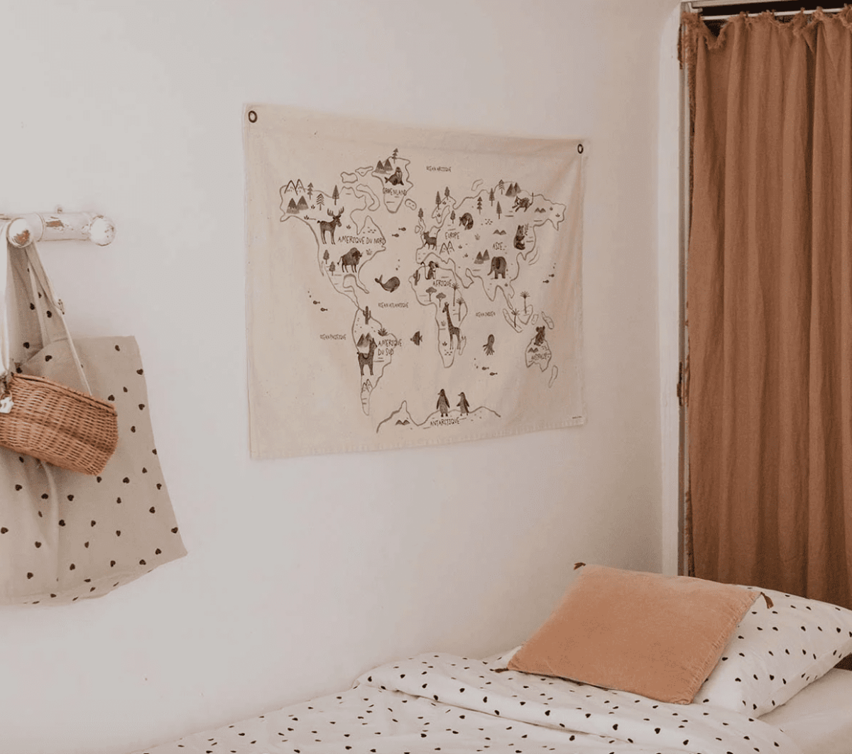 Carte du monde - boutique décoration Montreal