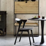 Chaise Bok Noir en chêne - pré commande