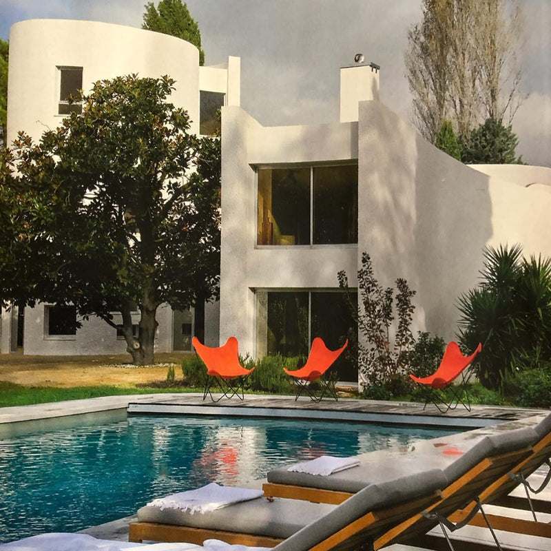 la papillon offre des touches de couleurs dans la décoration de votre piscine extérieure