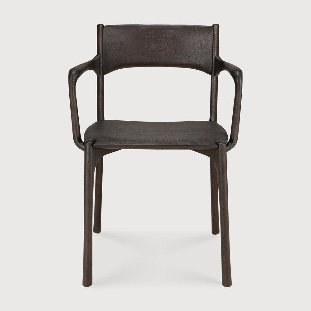 Chaise PI en Teck