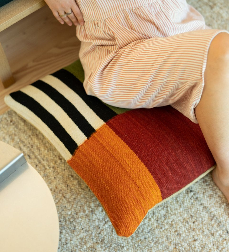 CHANTERELLE XL Floor Pillow - Floor Pillow - boutique décoration Montreal