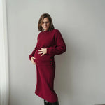Charlotte - Jupe bordeaux Femme - boutique décoration Montreal