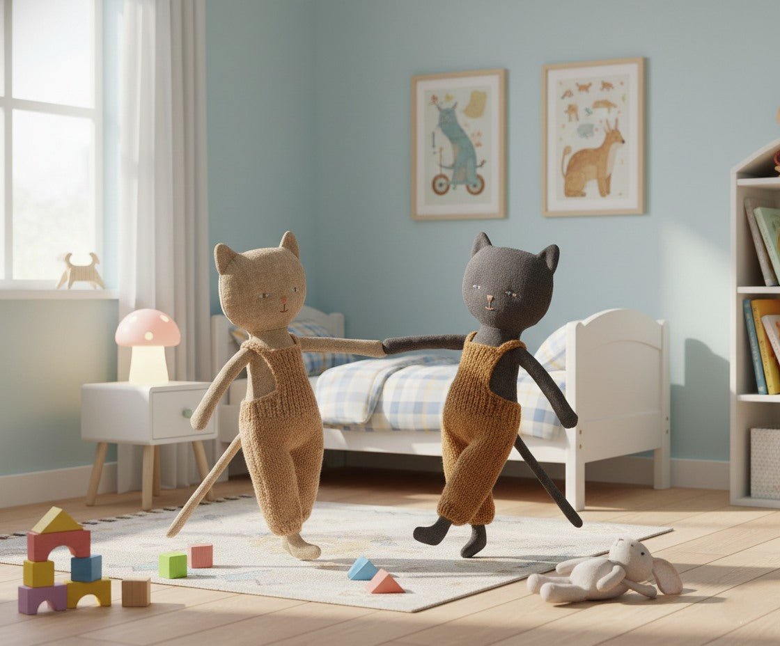 Chaton en salopette - Maileg - Toy - boutique décoration Montreal