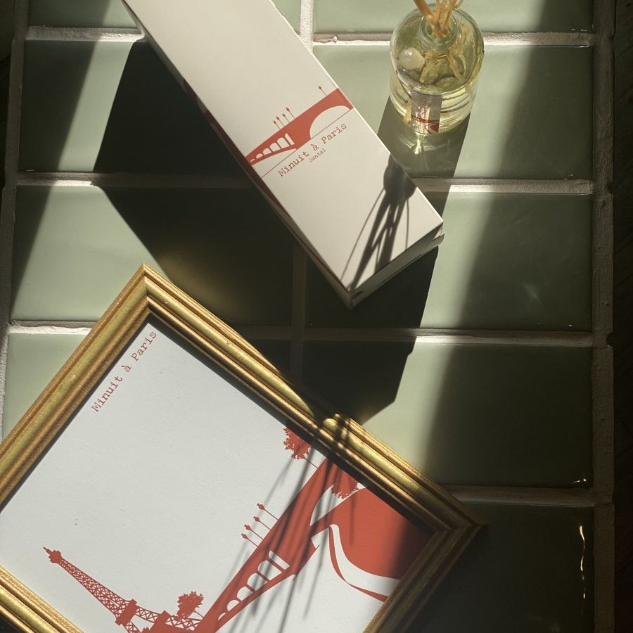 Coffret Affiche et Diffuseur - Minuit à Paris - boutique décoration Montreal