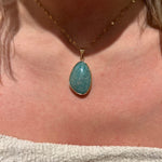 Collier Amazonite - boutique décoration Montreal