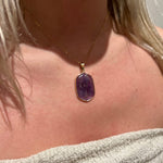 Collier Améthiste - boutique décoration Montreal