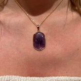 Collier Améthiste - boutique décoration Montreal