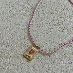 Collier Coeur d'Amour - Plaqué or 18k - boutique décoration Montreal