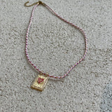 Collier Coeur d'Amour - Plaqué or 18k - boutique décoration Montreal