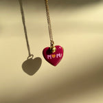 Collier Coeur Mom - boutique décoration Montreal