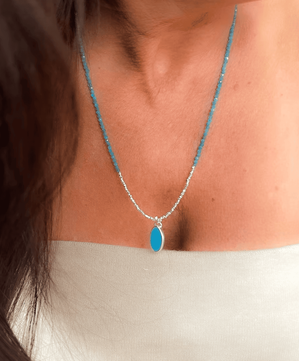 Collier - La Turquoise - SB - Jewelry - boutique décoration Montreal
