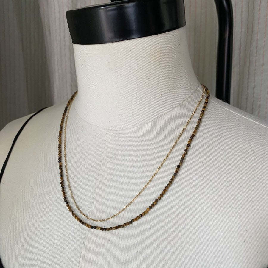 Collier - Le Double 20 - SB - Jewelry - boutique décoration Montreal