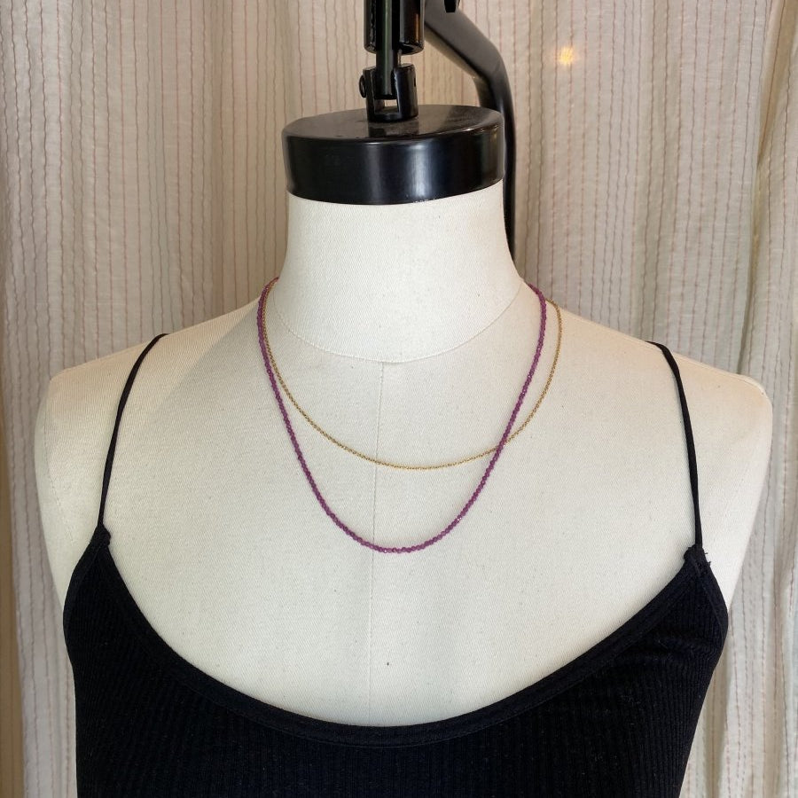 Collier - Le Double 20 - SB - Jewelry - boutique décoration Montreal