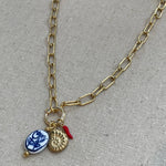 Collier Le Trio : Tulipe, Coquillage et Piment - boutique décoration Montreal