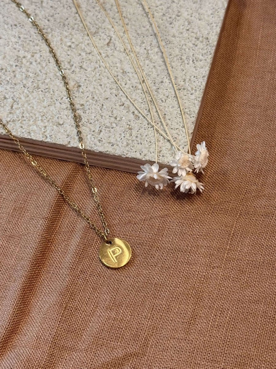 Collier Lettre - boutique décoration Montreal