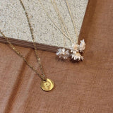 Collier Lettre - boutique décoration Montreal