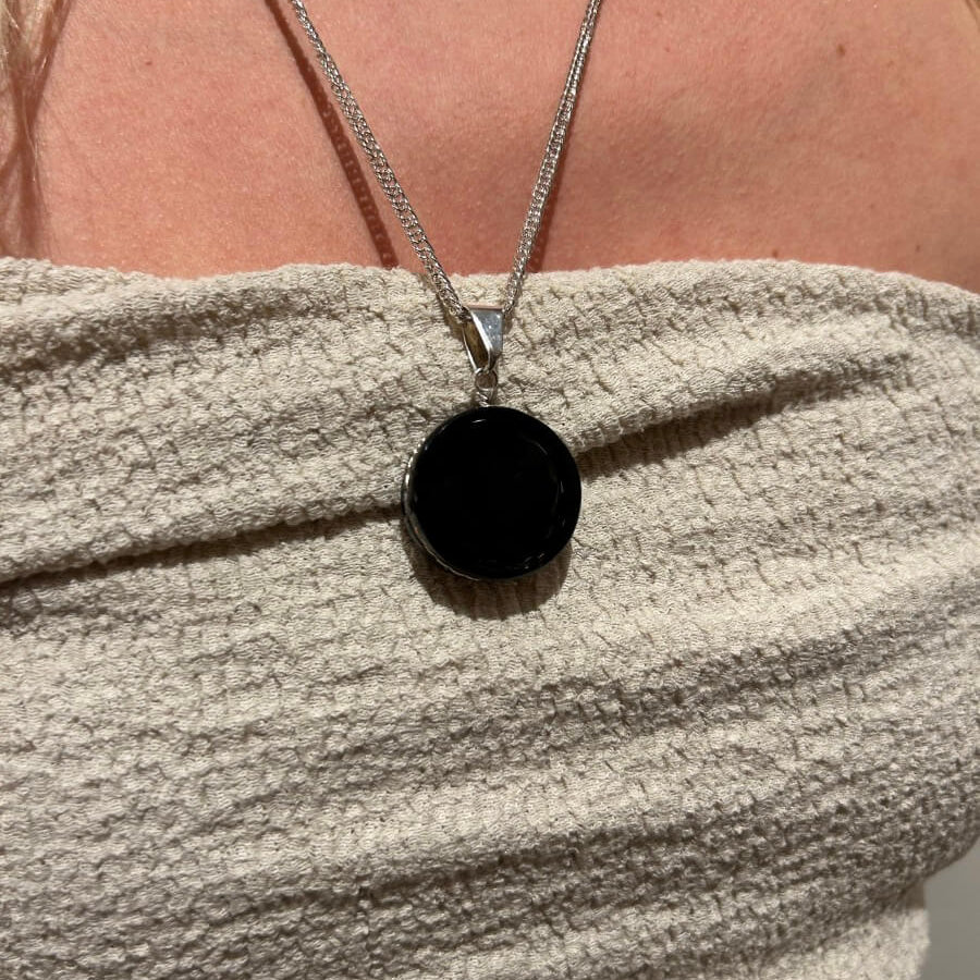 Collier Obsidienne - boutique décoration Montreal