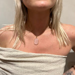 Collier Quartz rose - boutique décoration Montreal