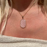 Collier Quartz rose - boutique décoration Montreal