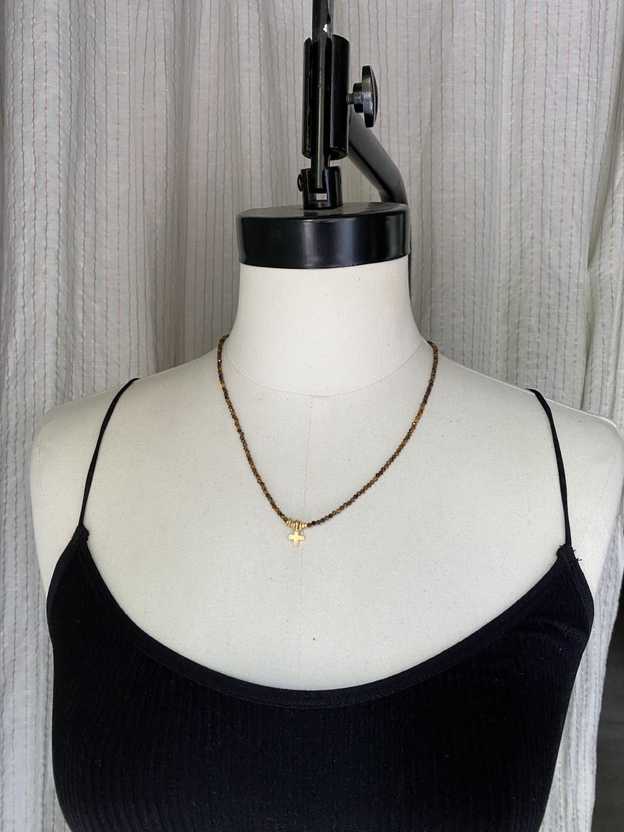 Collier - Trefle - SB - Jewelry - boutique décoration Montreal