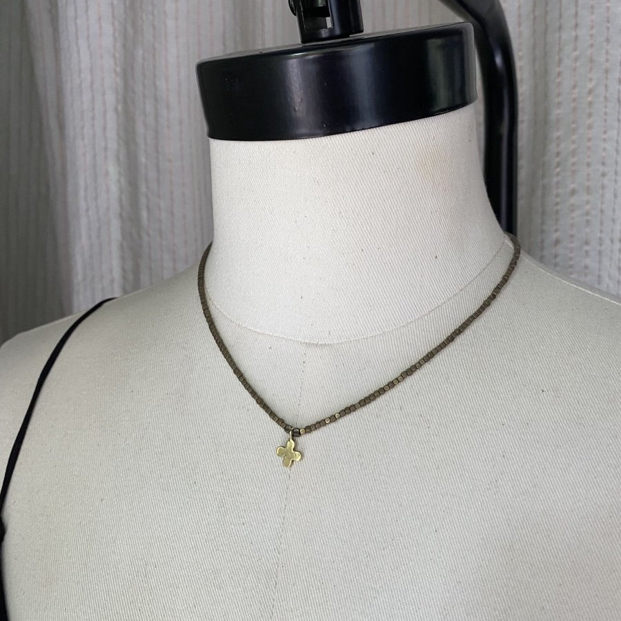 Collier - Trefle - SB - Jewelry - boutique décoration Montreal