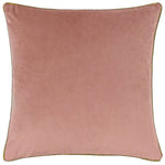 Coussin Meridian en velours rose/doré - boutique décoration Montreal