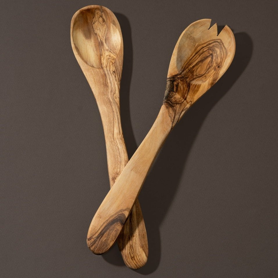 Couverts en Bois d'Olivier - Utensils - boutique décoration Montreal