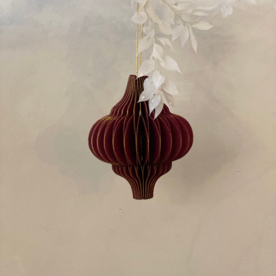 Décoration de Noël en papier - boutique décoration Montreal