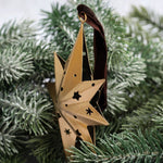 Décoration suspendue en fer doré décoratif Altair - boutique décoration Montreal