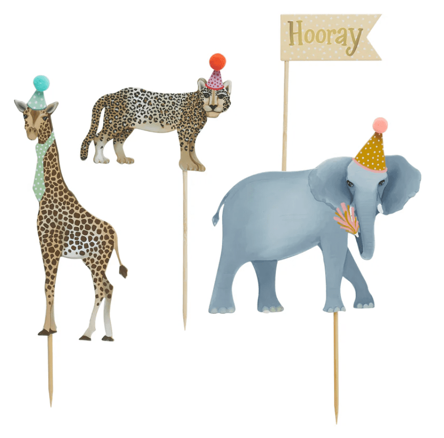 Décorations pour gâteau - Party animal - Accessories - Kids - boutique décoration Montreal