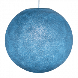 Lamp Shade - Globe - Blue Canard