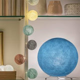 Lamp Shade - Globe - Blue Canard