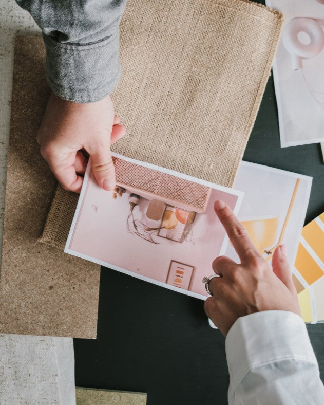 projet décoration intérieur, sélection couleur et matériaux