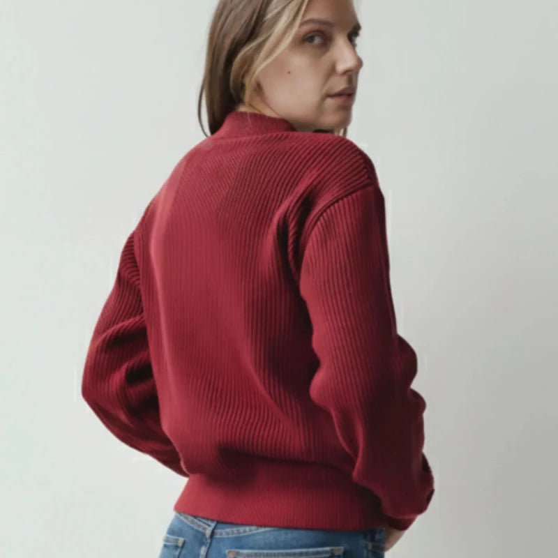 Emile - Chandail Bordeaux - boutique décoration Montreal