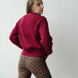 Emile - Chandail Bordeaux - boutique décoration Montreal