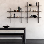 Étagères PI - Acajou Foncé - boutique décoration Montreal