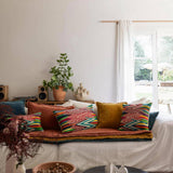 Coussin uni Fara Sienne 40 x 65