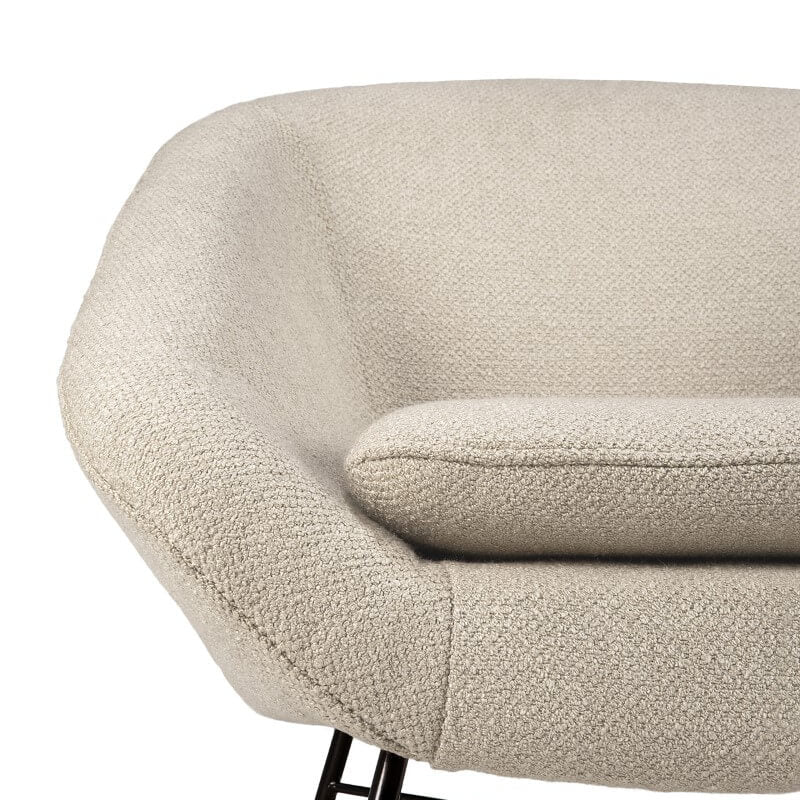 Fauteuil Barrow Blanc - boutique décoration Montreal