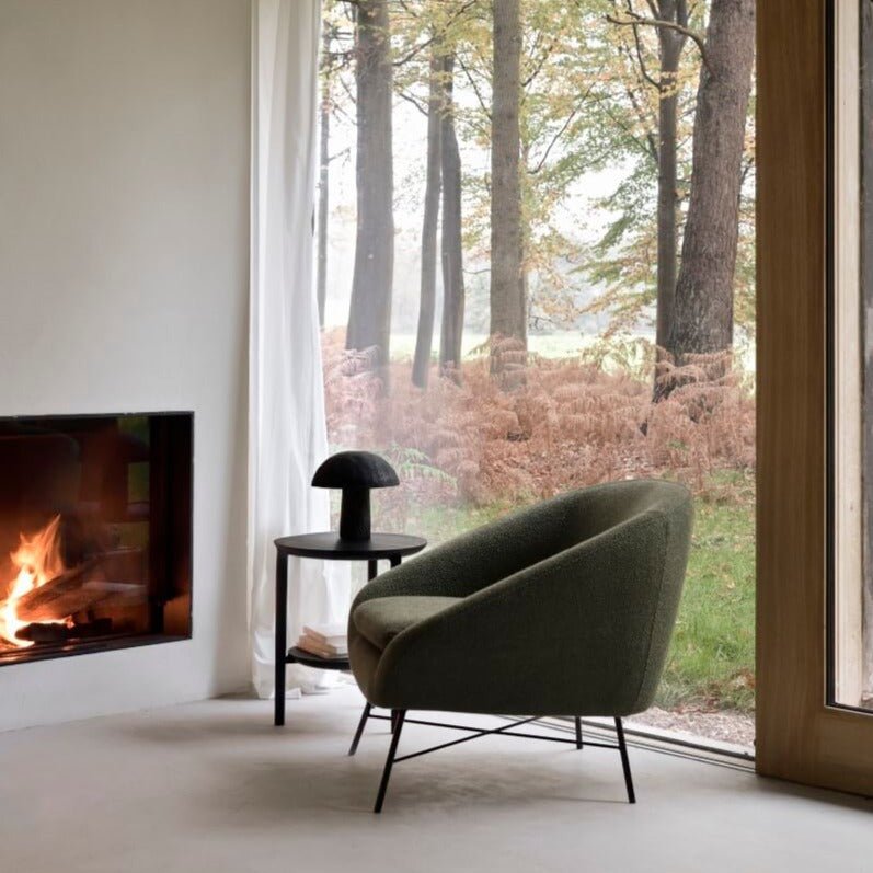 Fauteuil Barrow Vert - boutique décoration Montreal