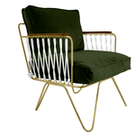 Fauteuil Croisette Honoré - Velours - PRECOMMANDE - boutique décoration Montreal