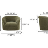 Fauteuil Vert - Thora