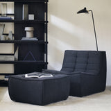 Divan N701 en tissu graphite - pré-commande