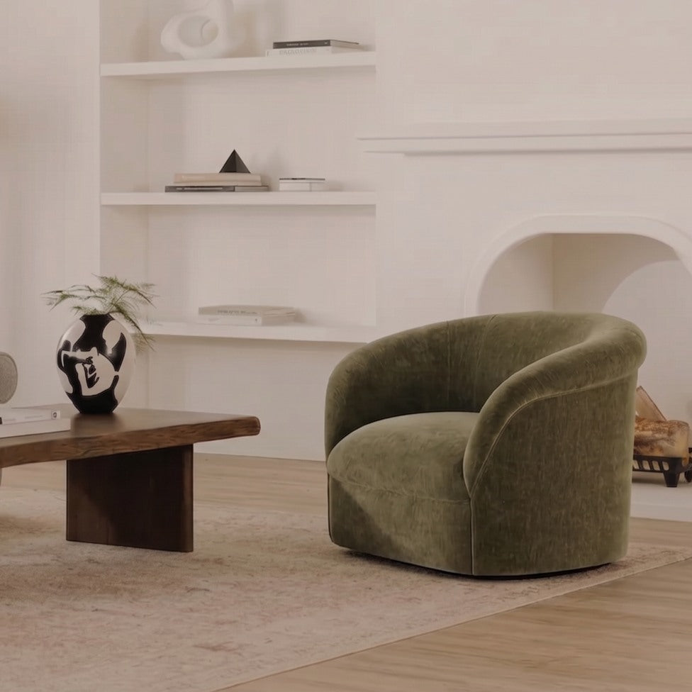 Fauteuil Vert - Thora
