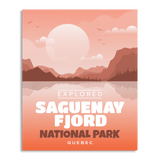 Affiche Fjord du Saguenay Parc National
