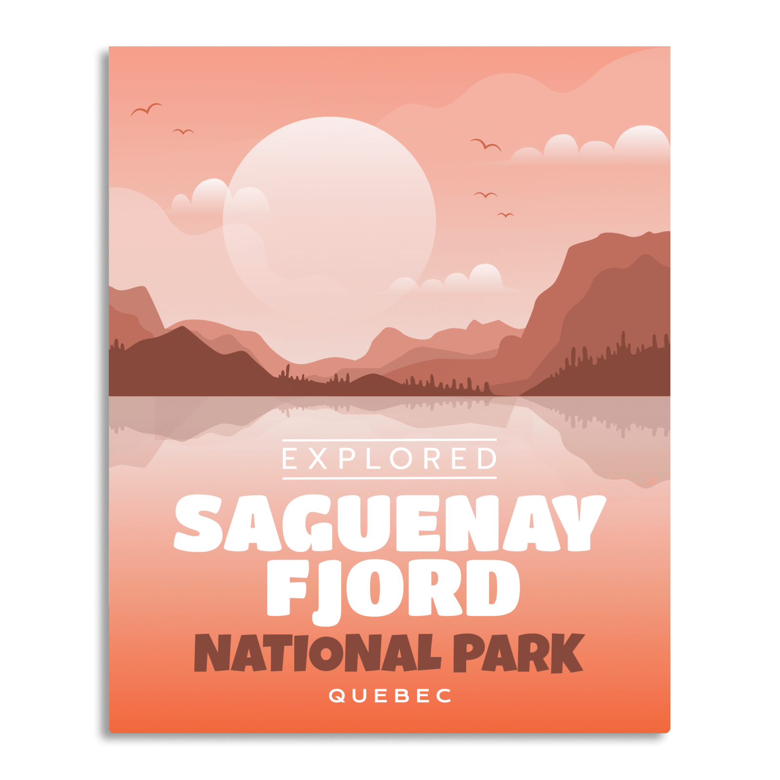 Affiche Fjord du Saguenay Parc National