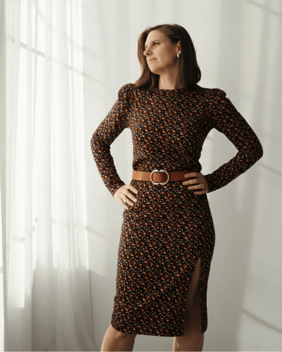 Flore - Robe fleurie - boutique décoration Montreal