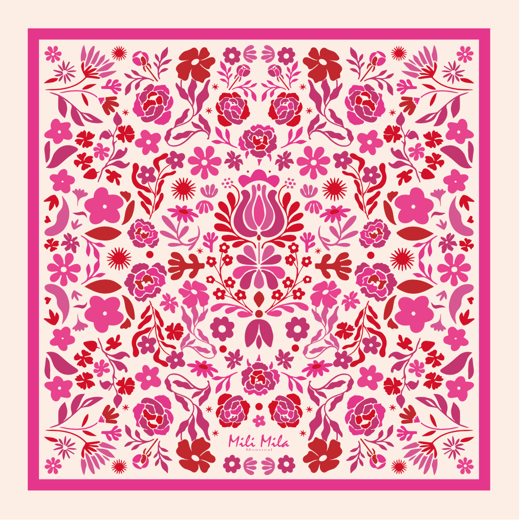 Foulard Maxi - Mili Mila - boutique décoration Montreal