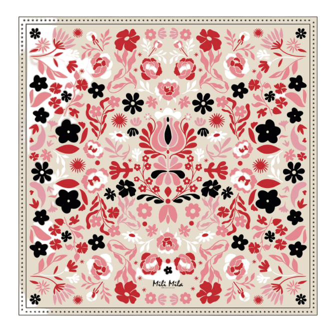 Foulard Maxi - Mili Mila - boutique décoration Montreal