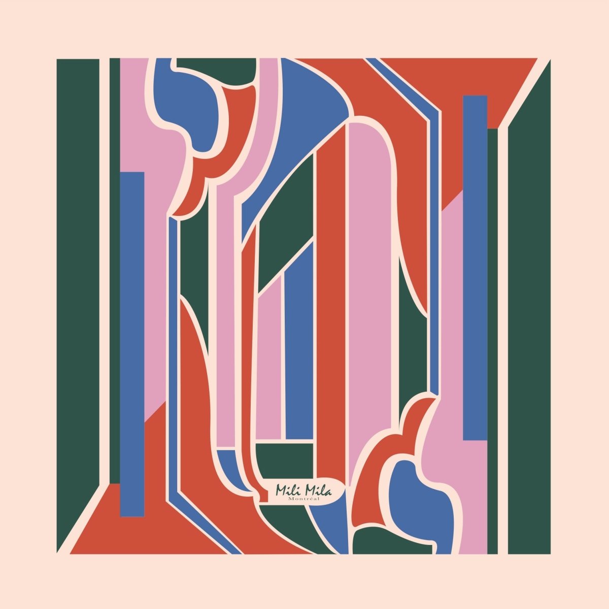 Foulard Maxi - Mili Mila - boutique décoration Montreal